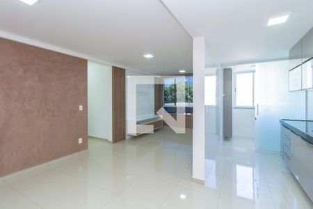 Sala de apartamento à venda com 3 quartos, 69m² em Ana Lúcia, Belo Horizonte