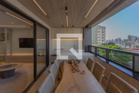 Varanda de apartamento à venda com 4 quartos, 159m² em Anchieta, Belo Horizonte