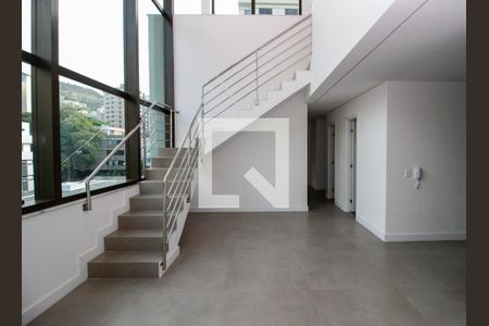 Sala de apartamento à venda com 4 quartos, 162m² em Anchieta, Belo Horizonte