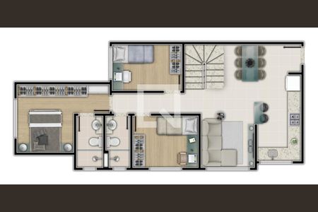 Apartamento à venda com 3 quartos, 150m² em Salgado Filho, Belo Horizonte