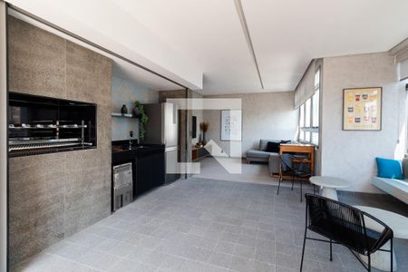 Studio à venda com 23m², 1 quarto e sem vaga Studio à venda com 23m², 1 quarto e sem vagaÁrea comum - Churrasqueira