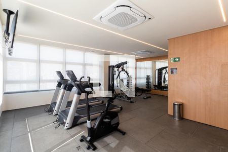 Studio à venda com 23m², 1 quarto e sem vaga Studio à venda com 23m², 1 quarto e sem vagaÁrea comum - Academia
