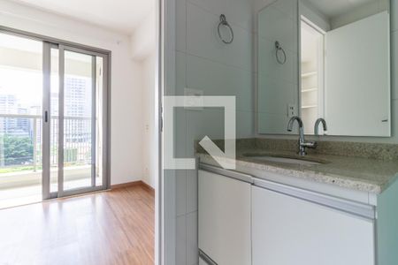 Banheiro de kitnet/studio à venda com 1 quarto, 23m² em Sumarezinho, São Paulo