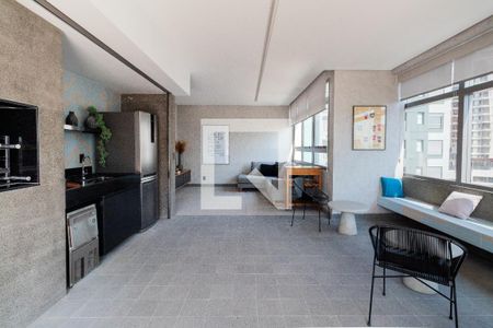 Studio à venda com 23m², 1 quarto e sem vaga Studio à venda com 23m², 1 quarto e sem vagaÁrea comum - Espaço gourmet