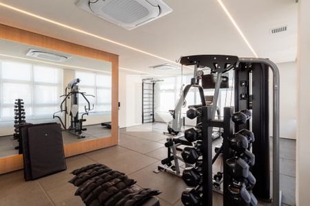 Studio à venda com 23m², 1 quarto e sem vaga Studio à venda com 23m², 1 quarto e sem vagaÁrea comum - Academia