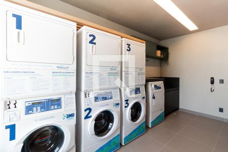 Studio à venda com 23m², 1 quarto e sem vaga Studio à venda com 23m², 1 quarto e sem vagaÁrea comum - Lavanderia