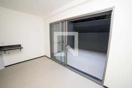 Sala/Cozinha de apartamento para alugar com 1 quarto, 32m² em Consolação, São Paulo