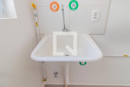 Apartamento à venda com 44m², 2 quartos e 1 vagaDetalhe Cozinha e Área de Serviço