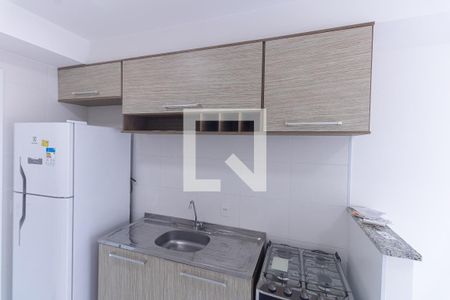 Cozinha - Armários de apartamento para alugar com 1 quarto, 30m² em Jardim Prudência, São Paulo