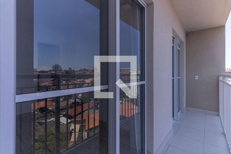 Varanda da Sala de apartamento para alugar com 1 quarto, 30m² em Jardim Prudência, São Paulo