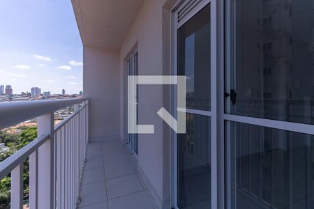 Varanda da Sala de apartamento para alugar com 1 quarto, 30m² em Jardim Prudência, São Paulo