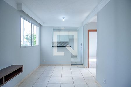 Sala de apartamento para alugar com 2 quartos, 48m² em Jardim Marajo, São José do Rio Preto 