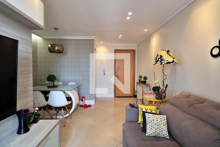 Sala de apartamento à venda com 3 quartos, 60m² em Vila Curuca, Santo André