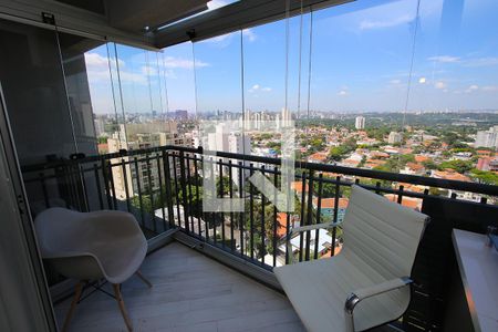 Varanda da Sala de apartamento para alugar com 1 quarto, 36m² em Sumarezinho, São Paulo