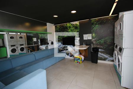 Apartamento para alugar com 36m², 1 quarto e 1 vaga Apartamento para alugar com 36m², 1 quarto e 1 vagaÁrea comum - Lavanderia