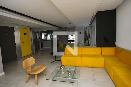 Apartamento para alugar com 36m², 1 quarto e 1 vaga Apartamento para alugar com 36m², 1 quarto e 1 vagaÁrea comum - Hall de Entrada