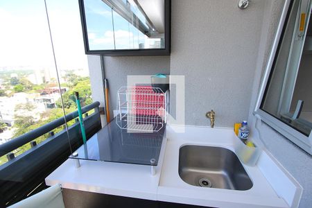 Varanda da Sala de apartamento para alugar com 1 quarto, 36m² em Sumarezinho, São Paulo
