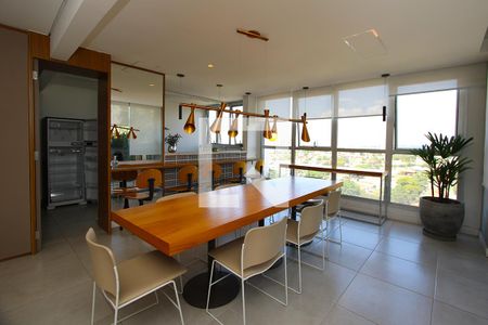 Apartamento para alugar com 36m², 1 quarto e 1 vaga Apartamento para alugar com 36m², 1 quarto e 1 vagaÁrea comum - Salão de Festas