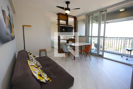 Sala/ Cozinha de apartamento para alugar com 1 quarto, 36m² em Sumarezinho, São Paulo