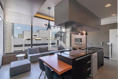 Studio à venda com 41m², 1 quarto e 1 vaga