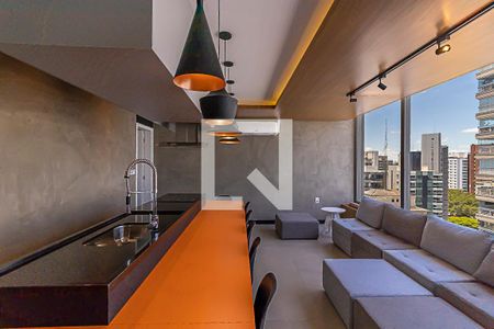 Studio à venda com 41m², 1 quarto e 1 vaga
