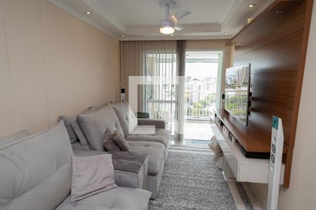 Sala de apartamento à venda com 3 quartos, 82m² em Baeta Neves, São Bernardo do Campo