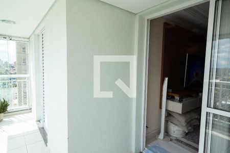 Sacada  de apartamento à venda com 3 quartos, 82m² em Baeta Neves, São Bernardo do Campo