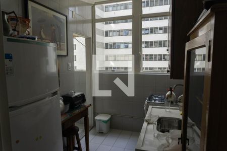 Cozinha de apartamento para alugar com 1 quarto, 65m² em Bela Vista, São Paulo