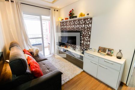 Sala de apartamento à venda com 1 quarto, 45m² em Fazenda Morumbi, São Paulo