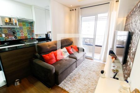 Sala de apartamento à venda com 1 quarto, 45m² em Fazenda Morumbi, São Paulo