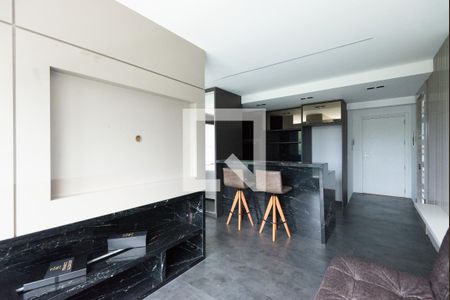 Studio - Sala de kitnet/studio à venda com 1 quarto, 42m² em Praia de Belas, Porto Alegre
