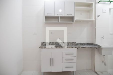Cozinha e Área de Serviço de kitnet/studio para alugar com 1 quarto, 32m² em Vila Mazzei, São Paulo