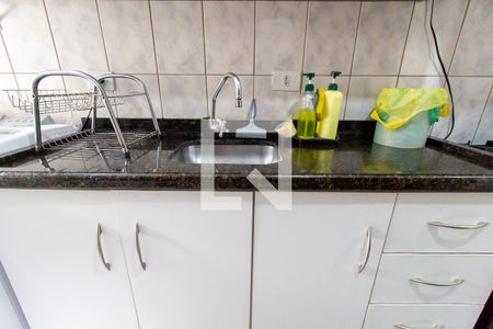 Apartamento para alugar com 53m², 2 quartos e 1 vagaDetalhe da cozinha