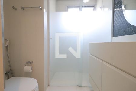 Banheiro de apartamento para alugar com 1 quarto, 50m² em Vila Clementino, São Paulo
