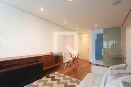 Sala de apartamento para alugar com 1 quarto, 50m² em Vila Clementino, São Paulo