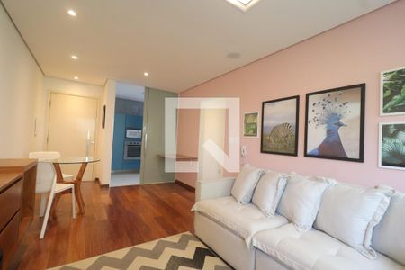 Sala de apartamento para alugar com 1 quarto, 50m² em Vila Clementino, São Paulo