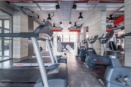 Studio para alugar com 19m², 1 quarto e sem vaga Studio para alugar com 19m², 1 quarto e sem vagaAcademia