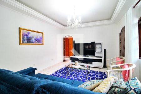 Sala de casa à venda com 4 quartos, 510m² em Jardim Santo Antônio, Santo André