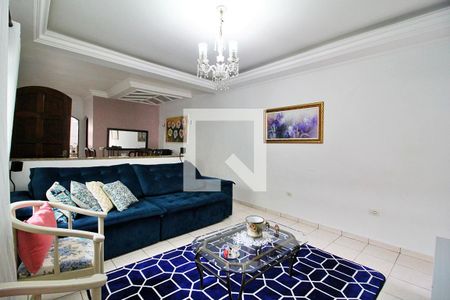 Sala de casa à venda com 4 quartos, 510m² em Jardim Santo Antônio, Santo André