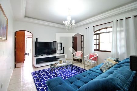 Sala de casa à venda com 4 quartos, 510m² em Jardim Santo Antônio, Santo André