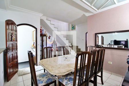 Sala de Jantar de casa à venda com 4 quartos, 510m² em Jardim Santo Antônio, Santo André