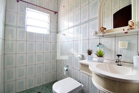 Lavabo de casa à venda com 4 quartos, 510m² em Jardim Santo Antônio, Santo André