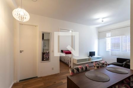 Sala de apartamento para alugar com 1 quarto, 32m² em Vila Augusta, Guarulhos