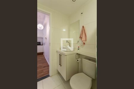Banheiro de apartamento à venda com 1 quarto, 32m² em Vila Augusta, Guarulhos