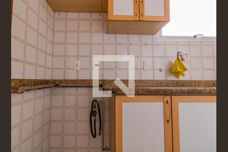 Apartamento para alugar com 65m², 2 quartos e 1 vagaDetalhe da cozinha