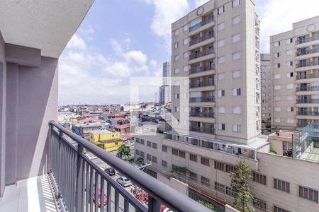 Sacada de apartamento para alugar com 1 quarto, 28m² em Vila Tolstoi, São Paulo