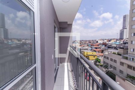 Sacada de apartamento para alugar com 1 quarto, 28m² em Vila Tolstoi, São Paulo