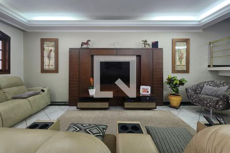 Sala de casa para alugar com 3 quartos, 350m² em Osvaldo Cruz, São Caetano do Sul