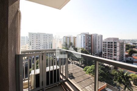 Varanda  de apartamento para alugar com 1 quarto, 36m² em Indianópolis, São Paulo