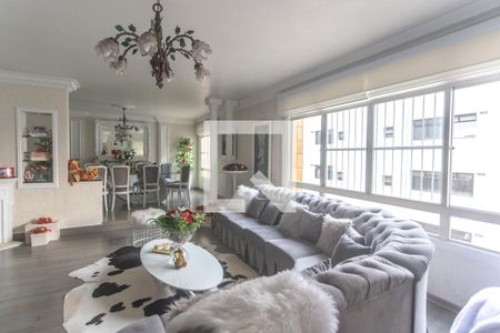 Sala de estar de apartamento à venda com 4 quartos, 240m² em Jardim do Mar, São Bernardo do Campo